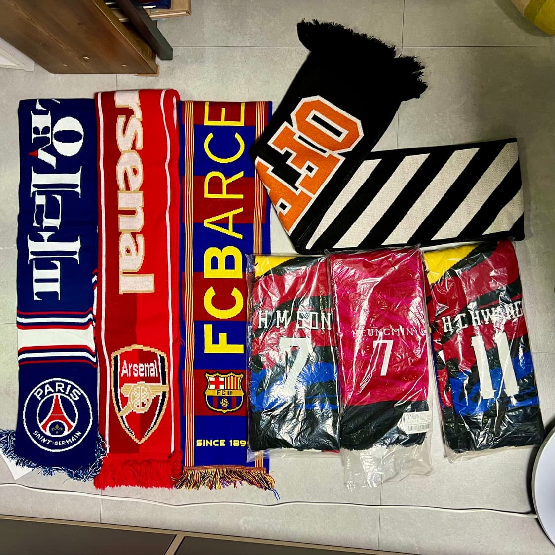 국대, 해외축구 등 머플러 일괄판매해요 상품이미지1