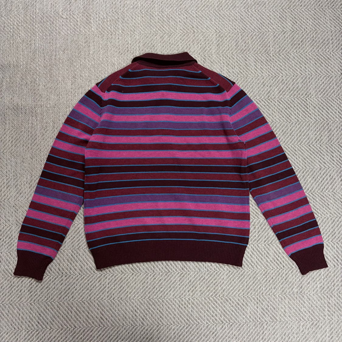 (95)라코스테 핑크 카라 풀오버  상품이미지2