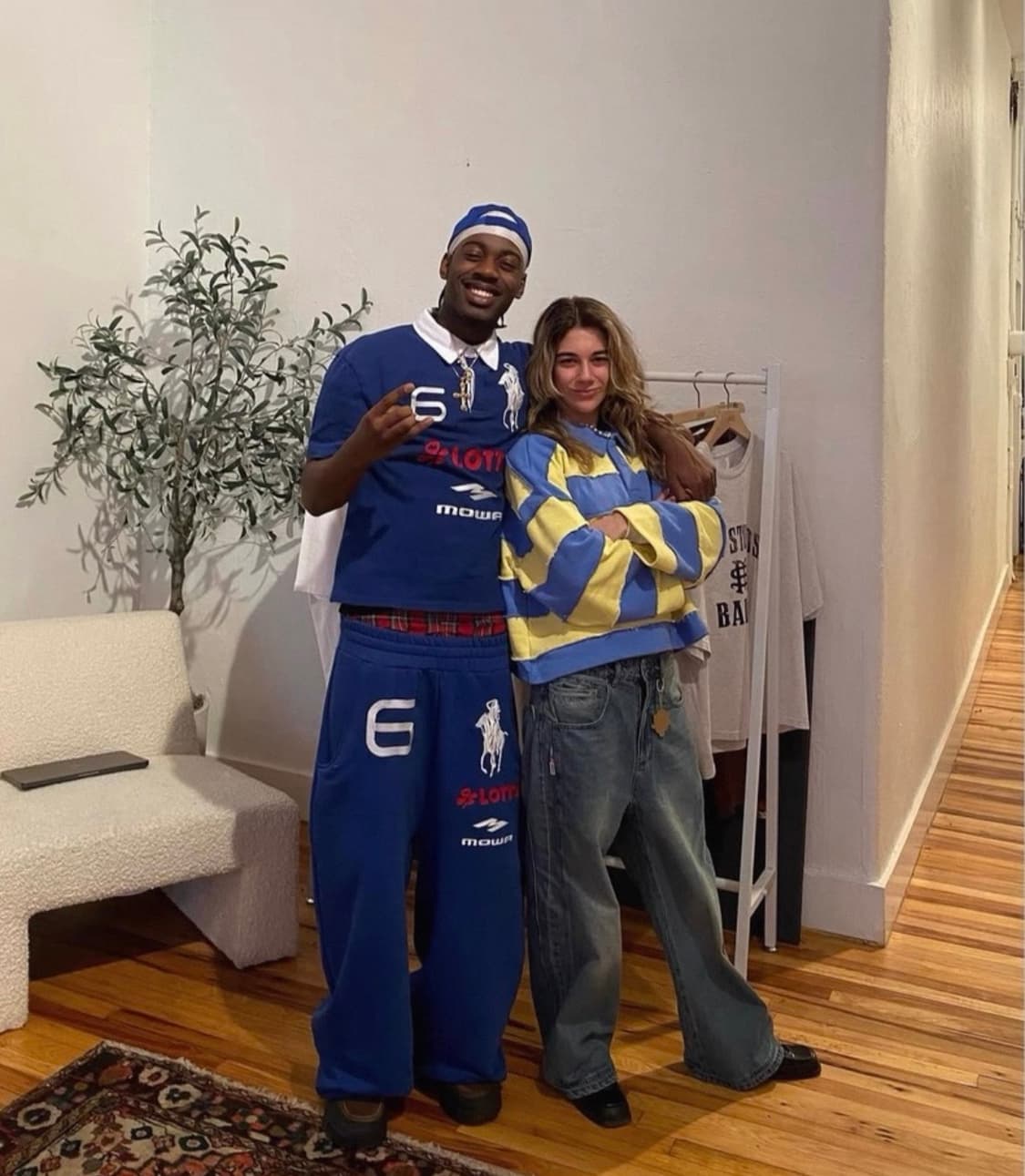 Mowalola 모와로라 스웻 조거 팬츠 상품이미지3