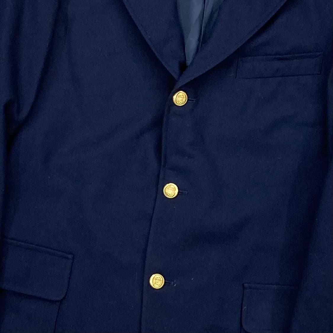 브룩스브라더스 빈티지 금장 3버튼 울 자켓 상품이미지6