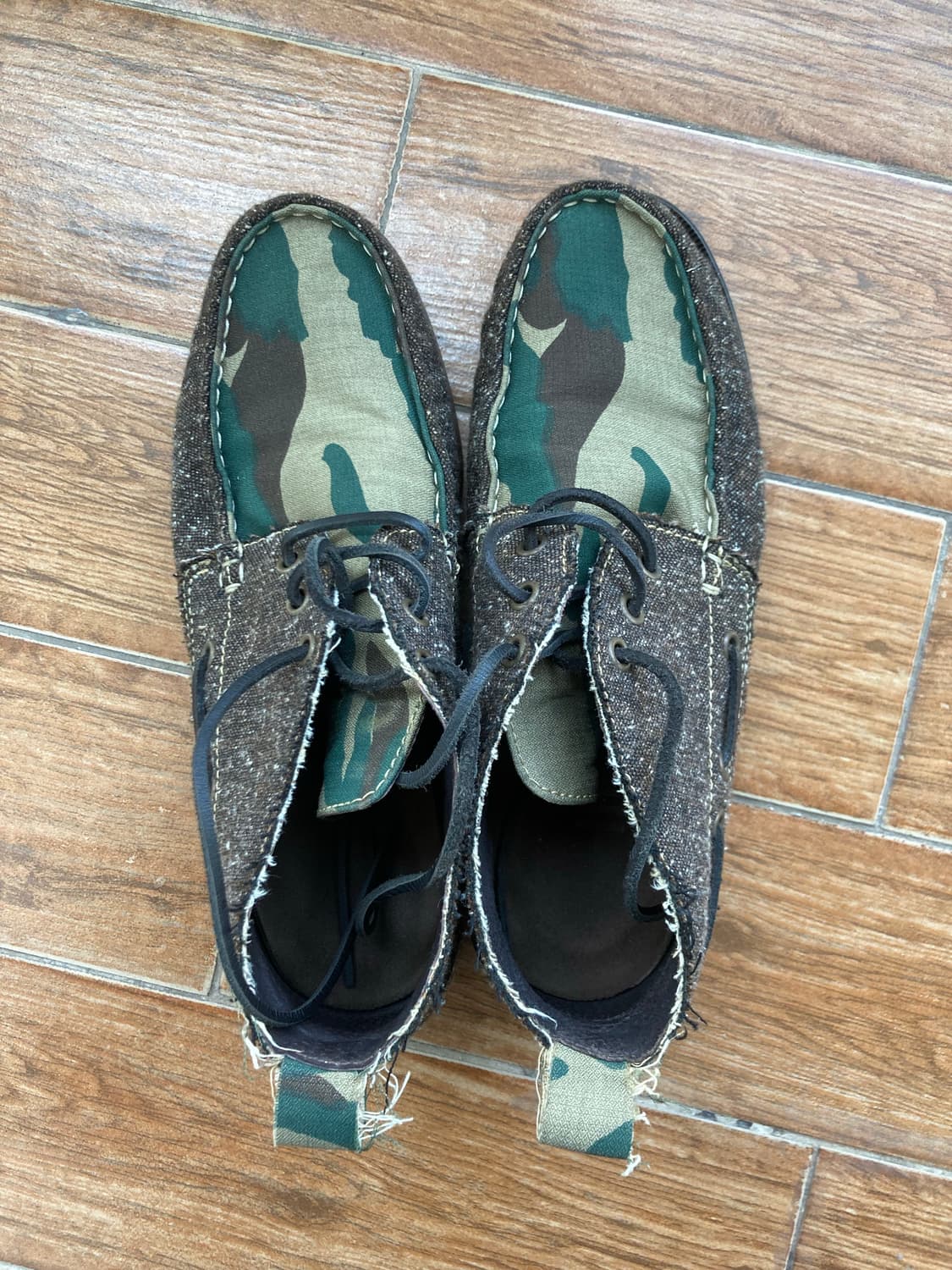 빈티지 보트슈즈 클락스 상품이미지2