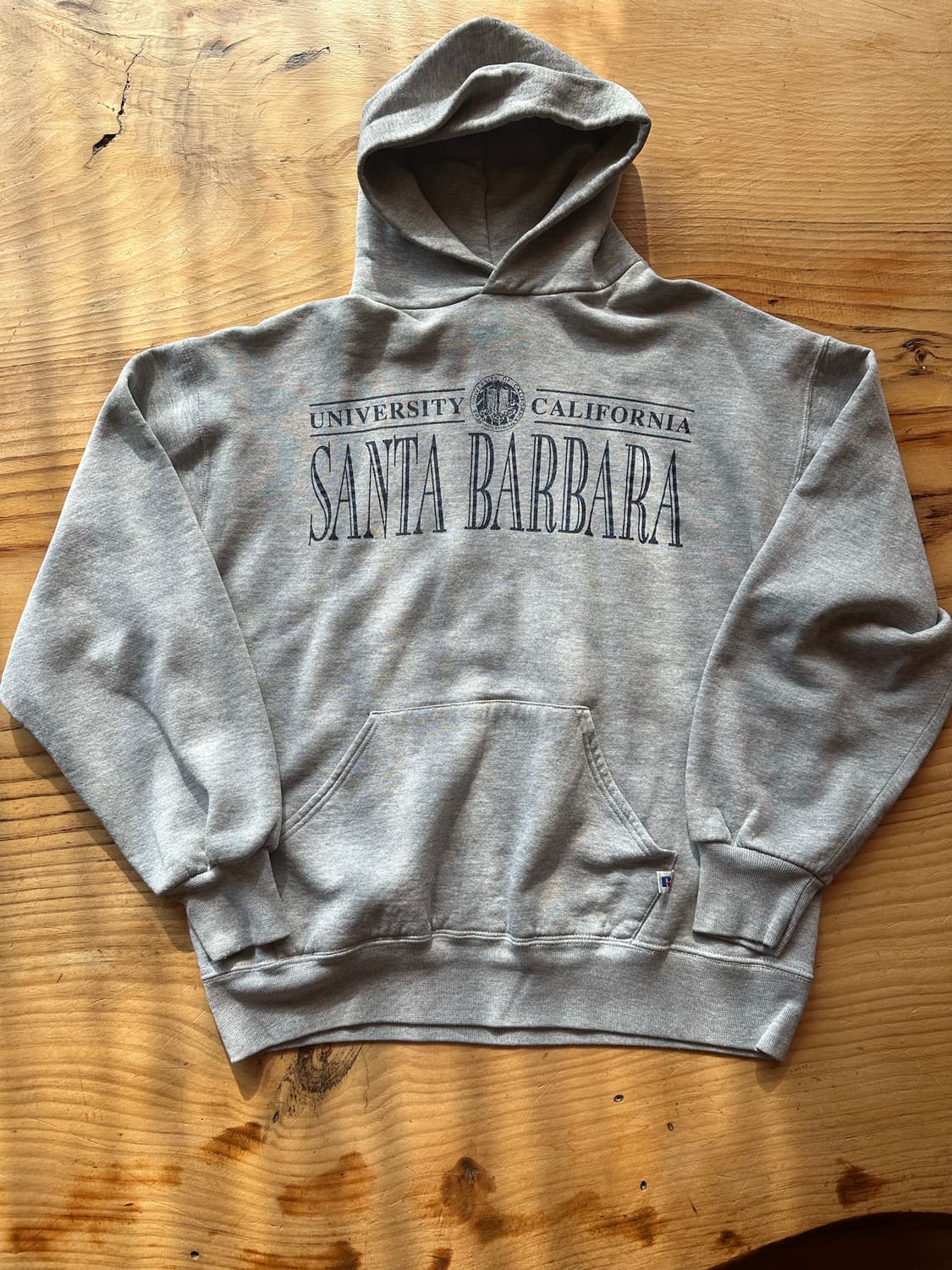 90s 러셀 그레이 후드 상품이미지1