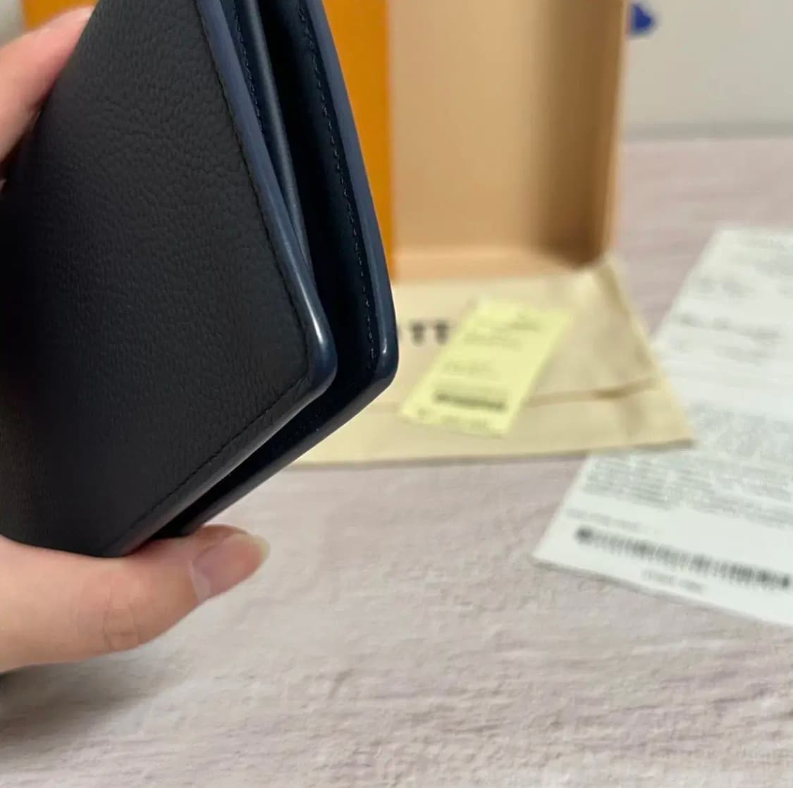 [풀구성] 루이비통 에어로그램 브라짜 월릿 장지갑 상품이미지7