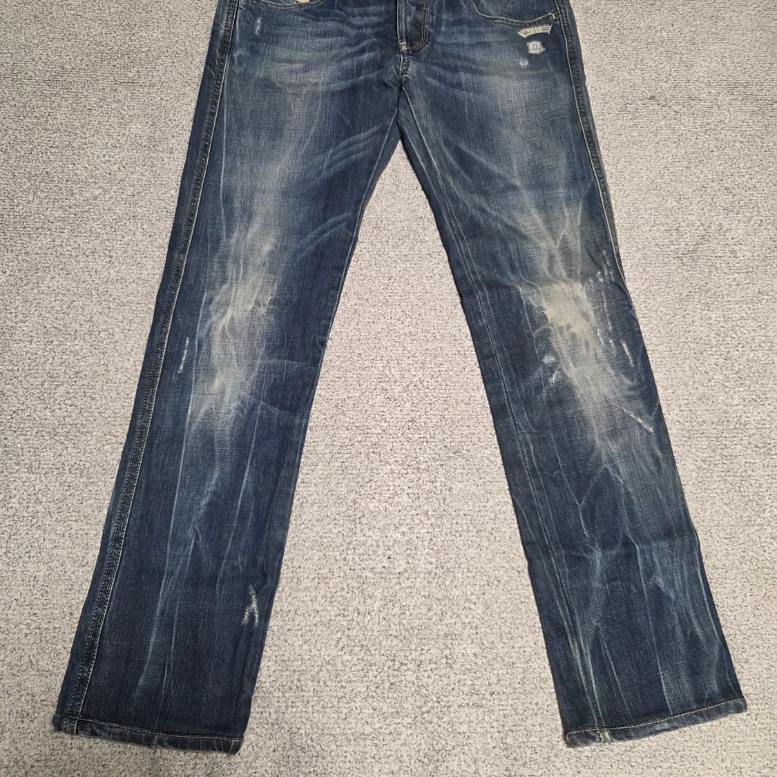 Diesel 디젤 이탈리아제 데미지 데님팬츠 29-30 상품이미지3
