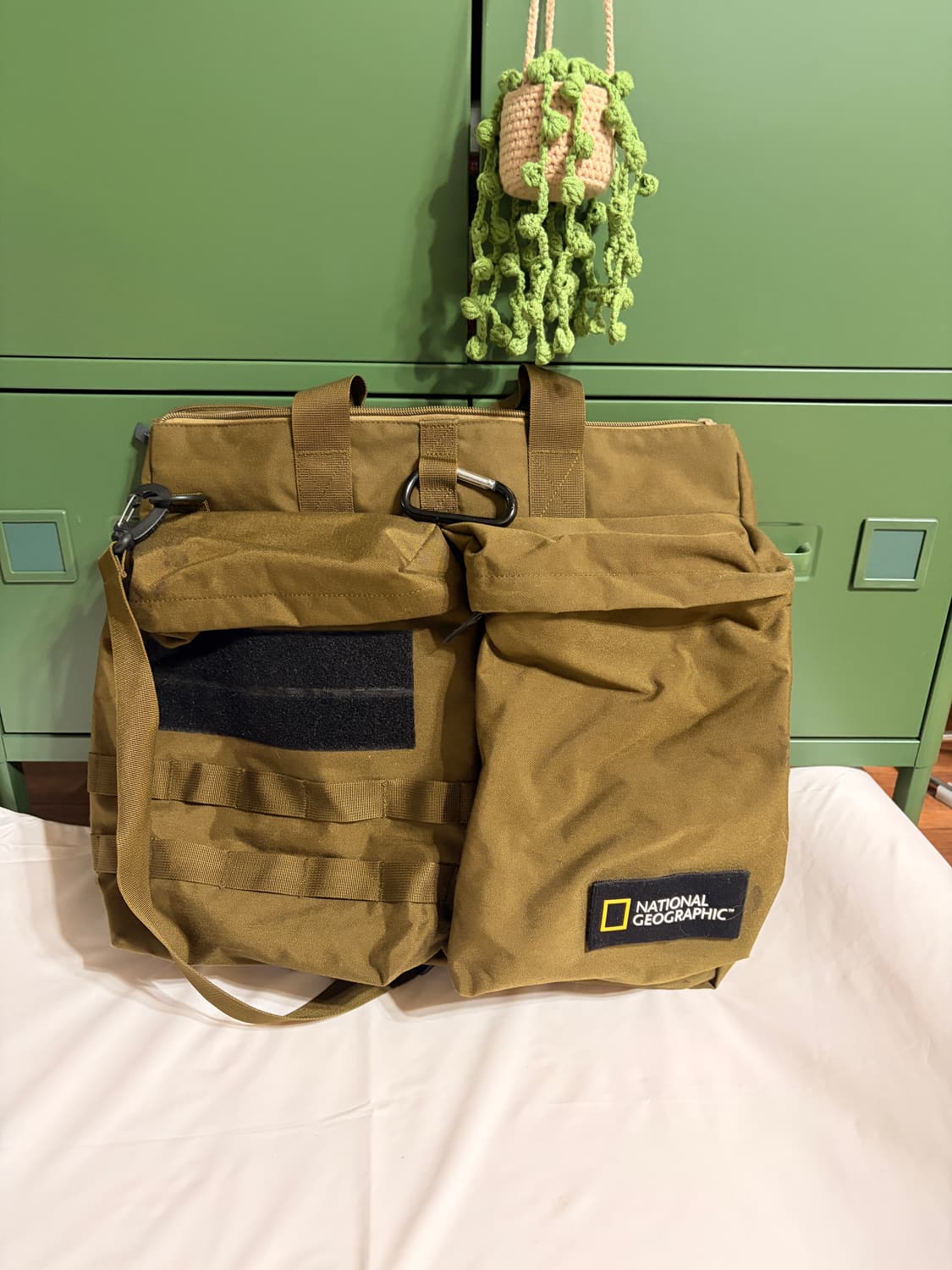 네셔널지오그래픽 나일론 토트백 상품이미지1