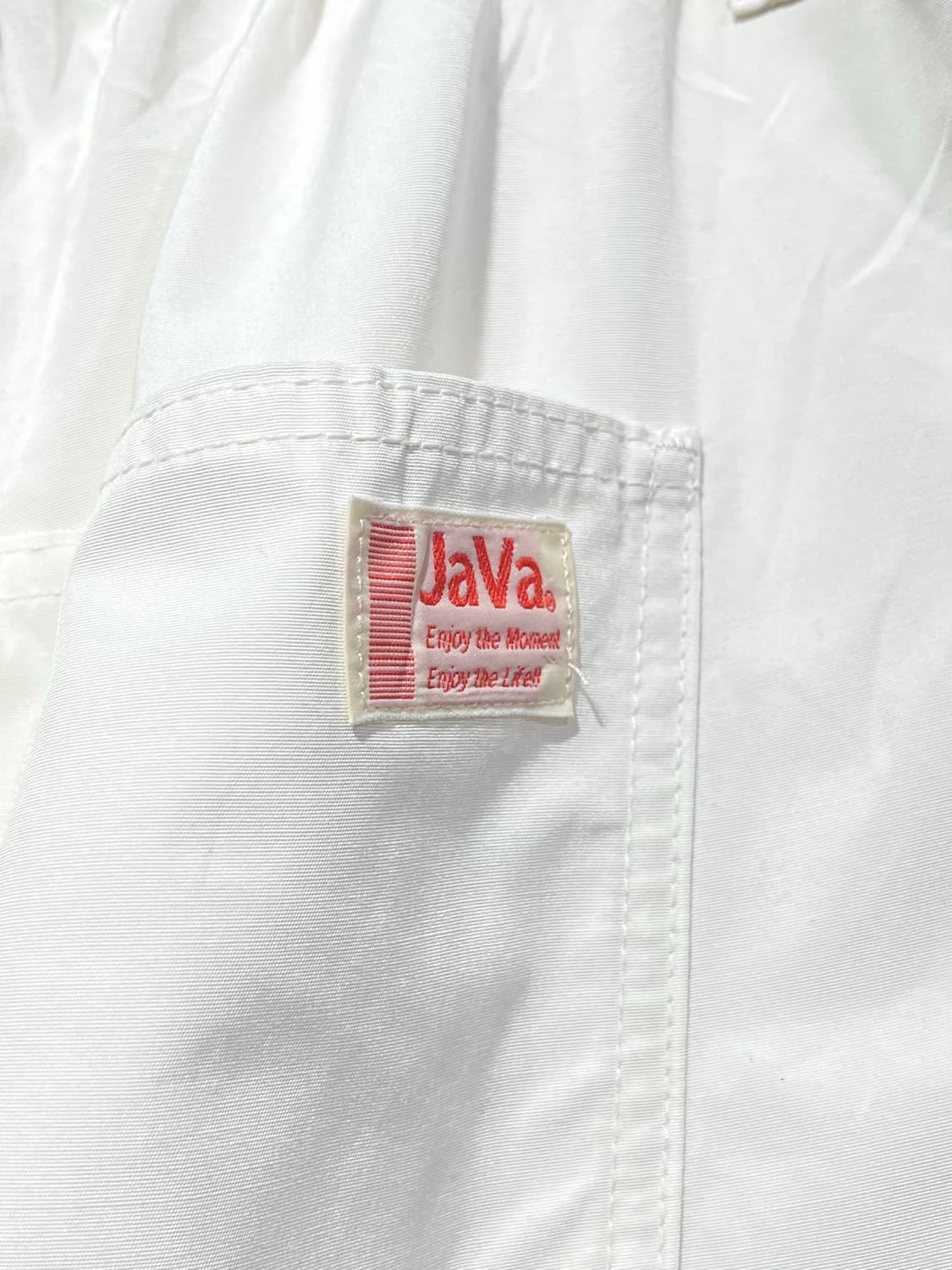 화이트 벌룬핏 카고팬츠 상품이미지6