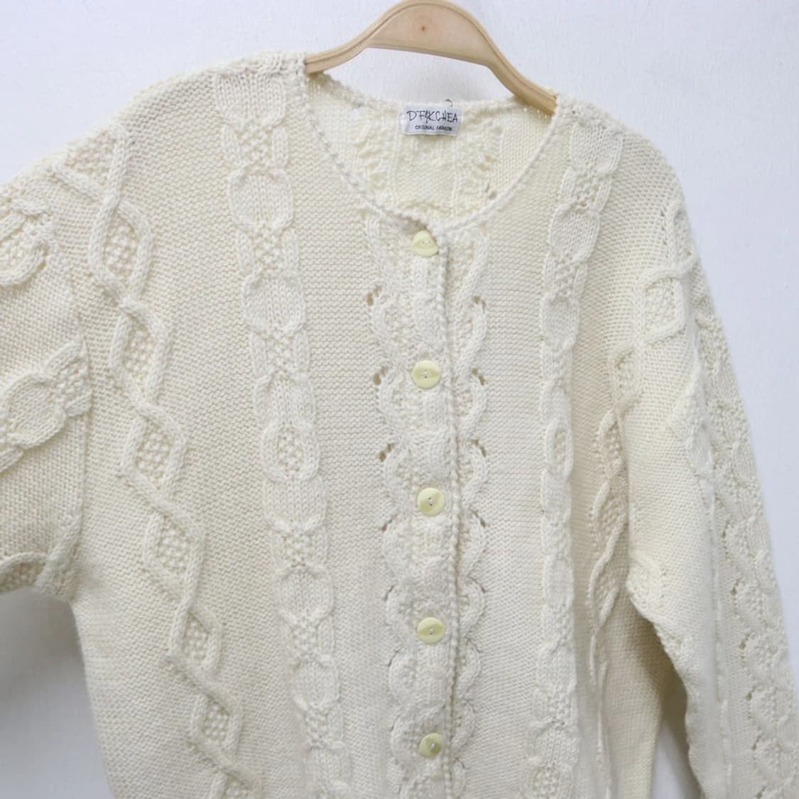 DFKCHEA 울 꽈배기 가디건 62305 상품이미지7