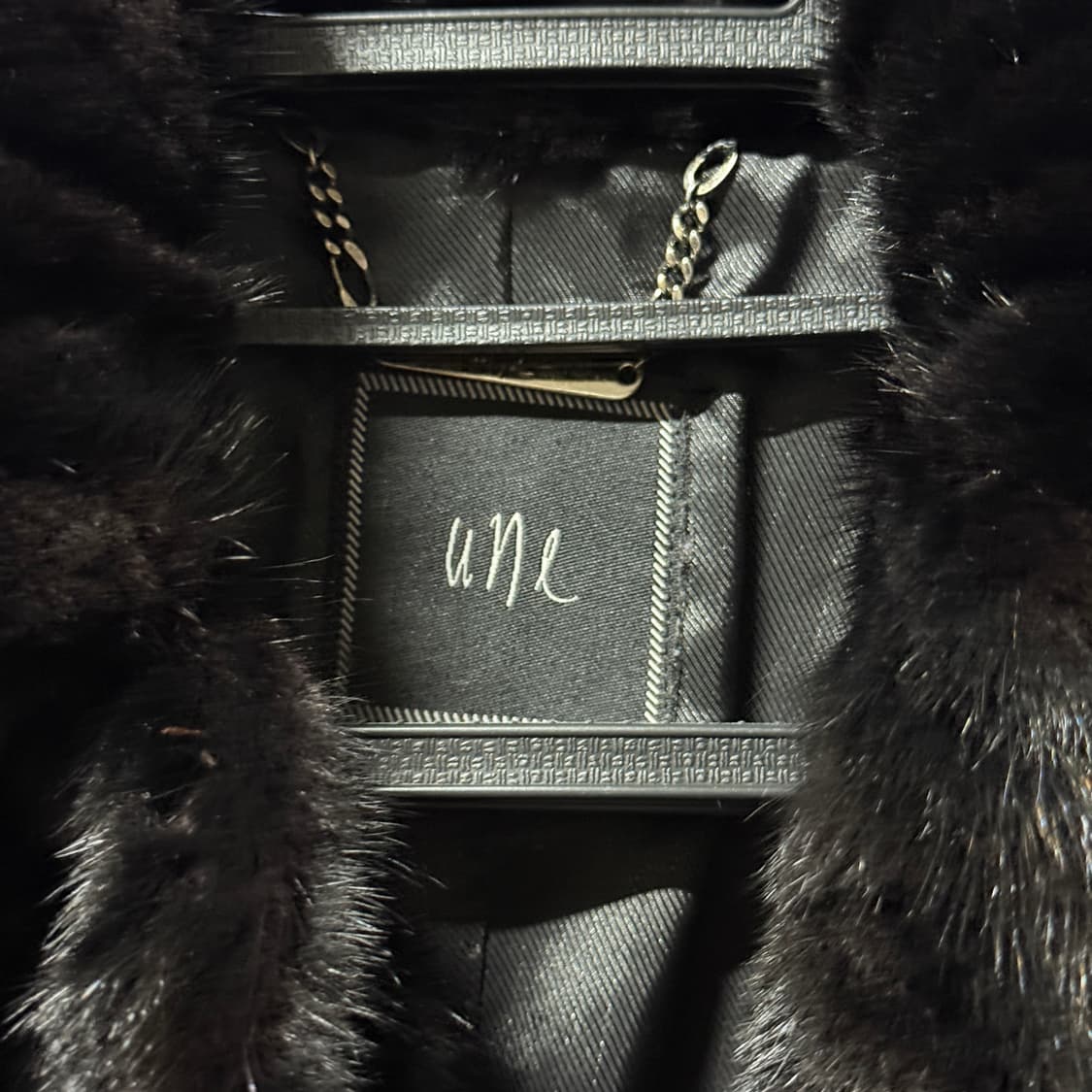 VTG 빈티지 리얼 밍크 블랙 퍼자켓 상품이미지5