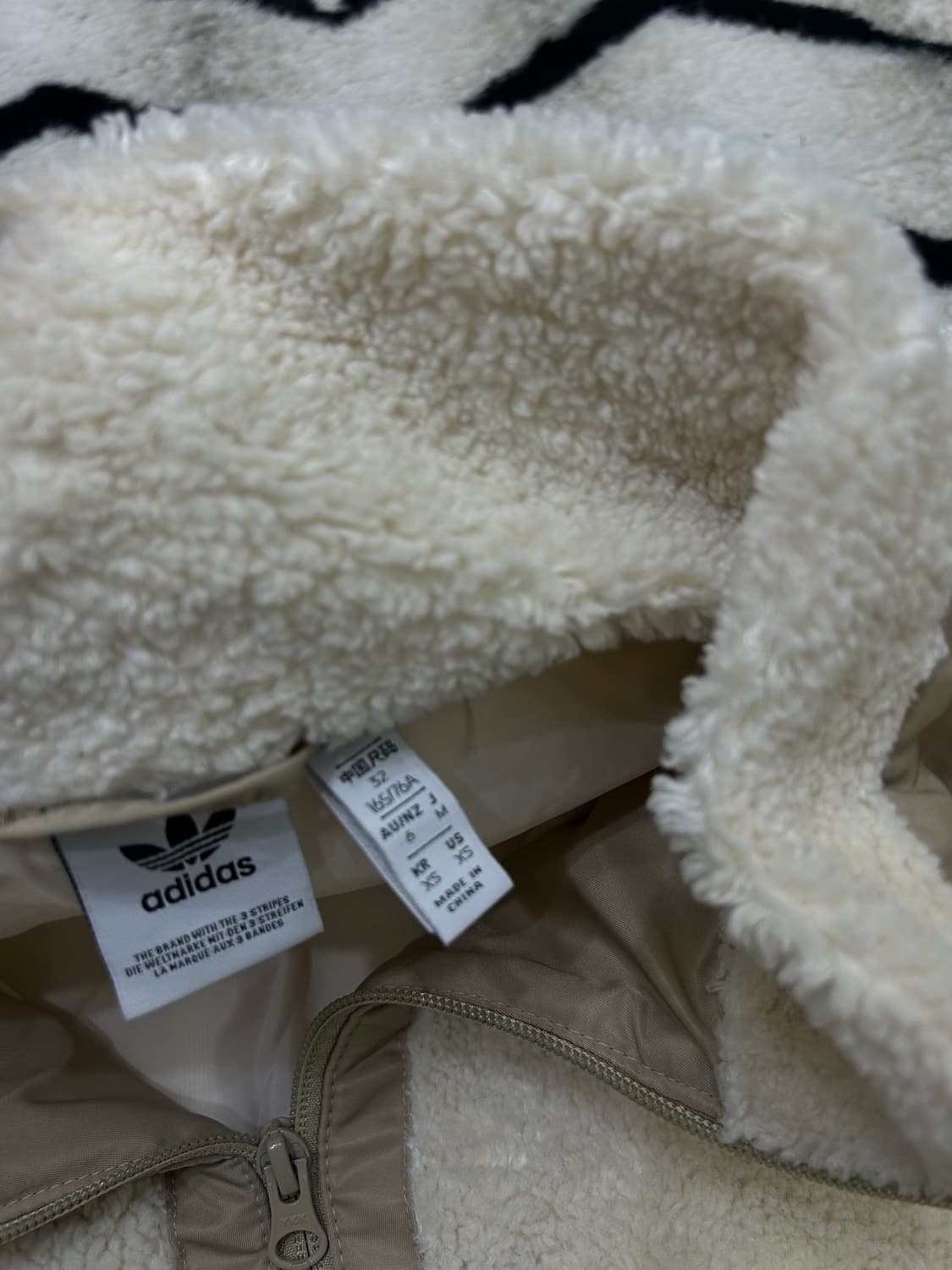 [XS]아디다스 쉐르파 바이커 자켓 상품이미지6