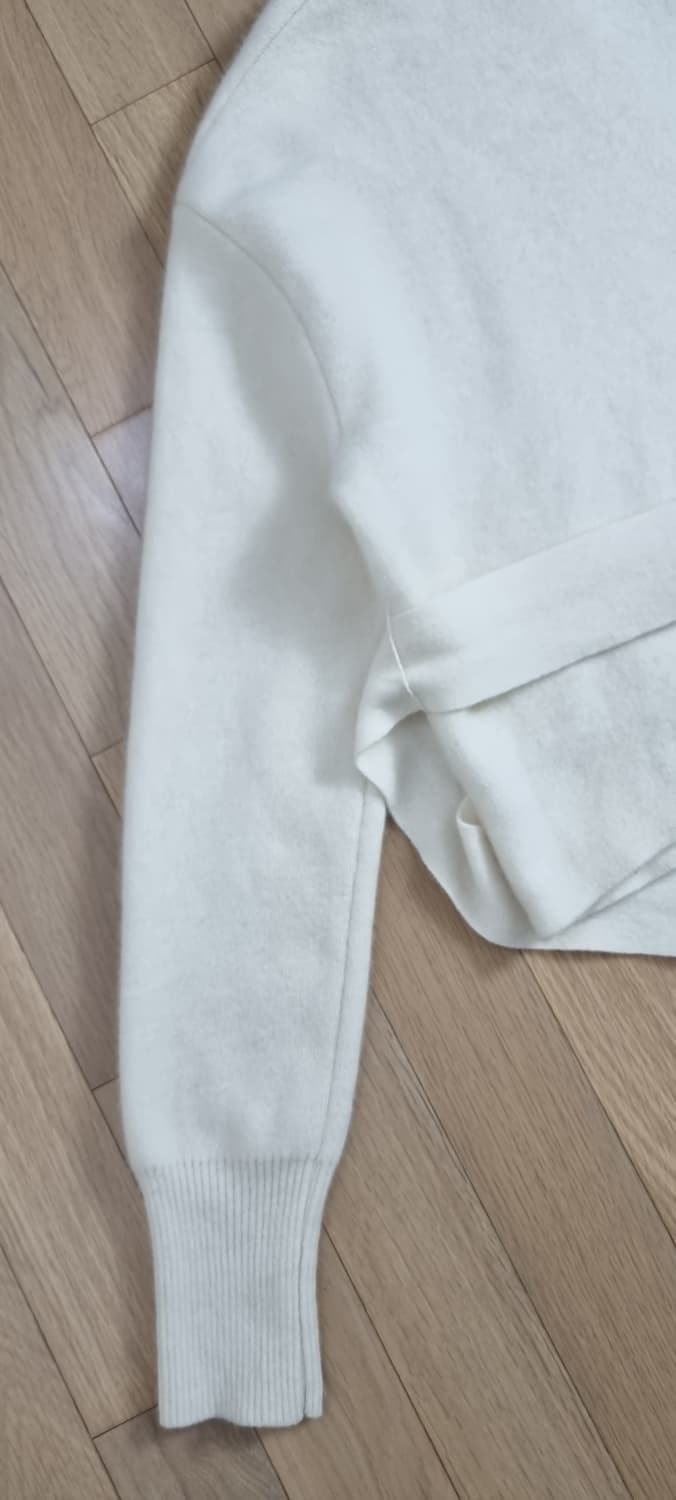 시에 샤롯 크림 울60,캐시미어5% 가디건 Free _ 여성 상품이미지7