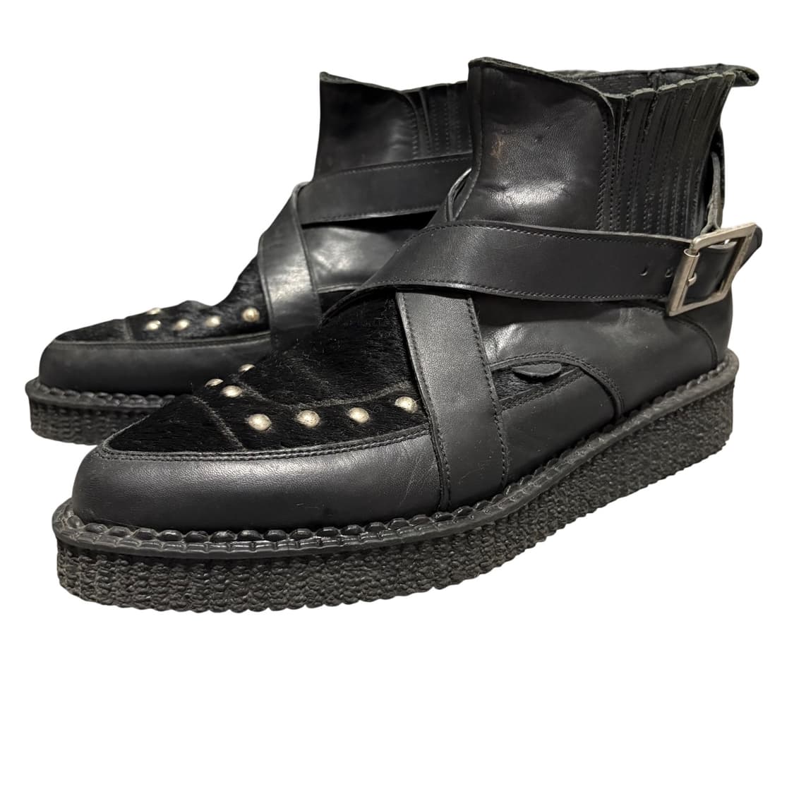 언더그라운드 송치 스터드 클리퍼 웨스턴부츠 7 260 상품이미지3