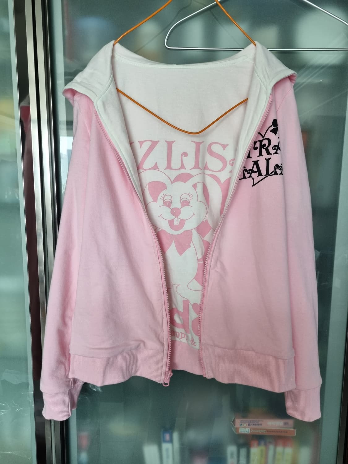 리즈리사돌X트라라 양면 집업 lizlisa doll x tralala 상품이미지5