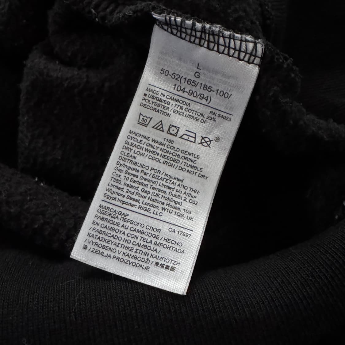 GAP 갭 오리지널 후드티 L 상품이미지9