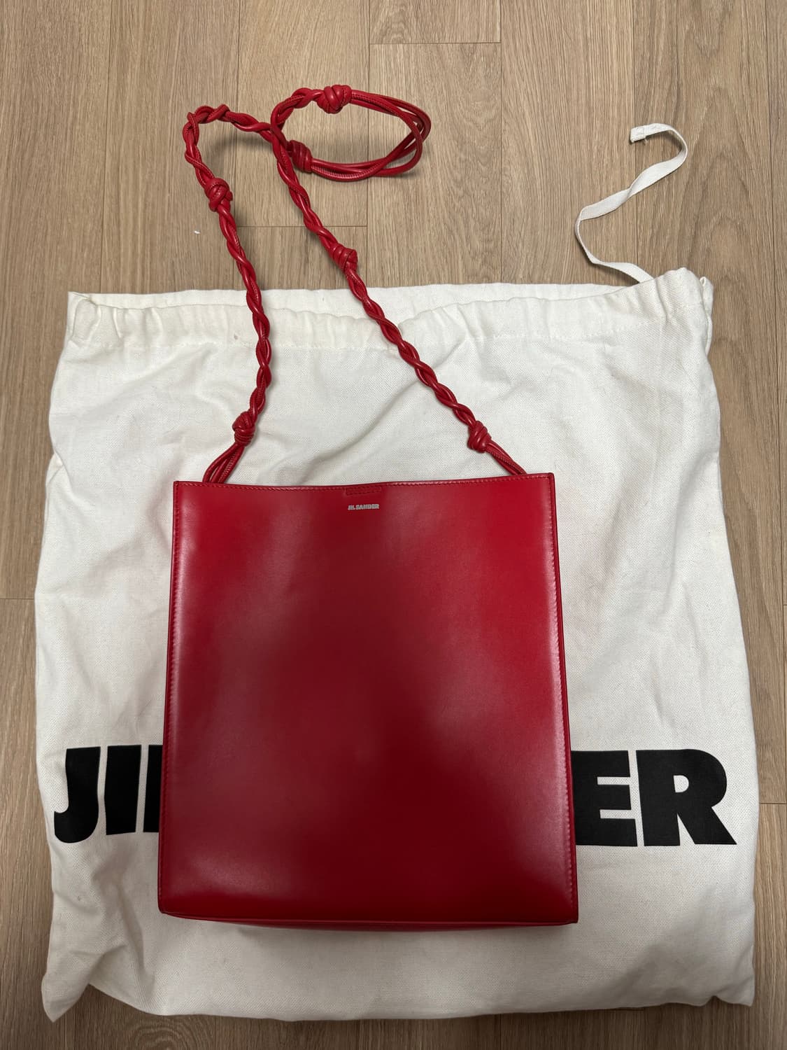 질샌더 탱글백 미디움 레드 상품이미지1