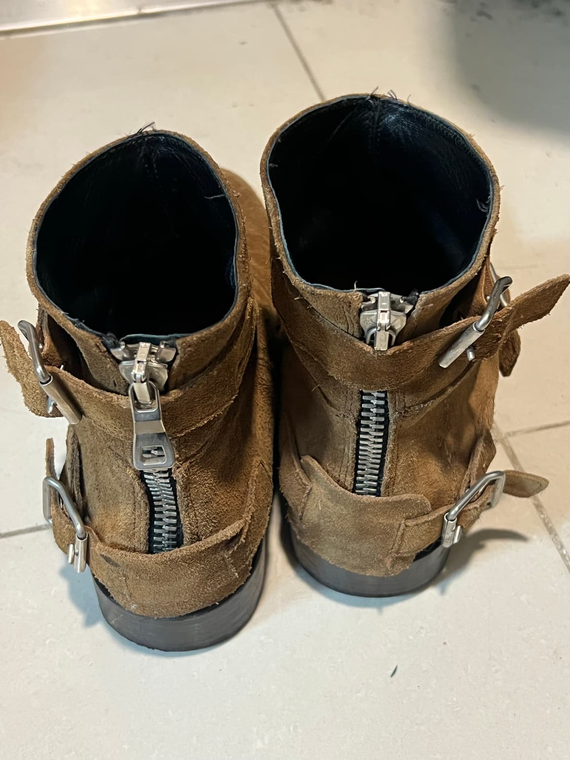 [43] 발망 h&m 스웨이드 부츠 상품이미지4