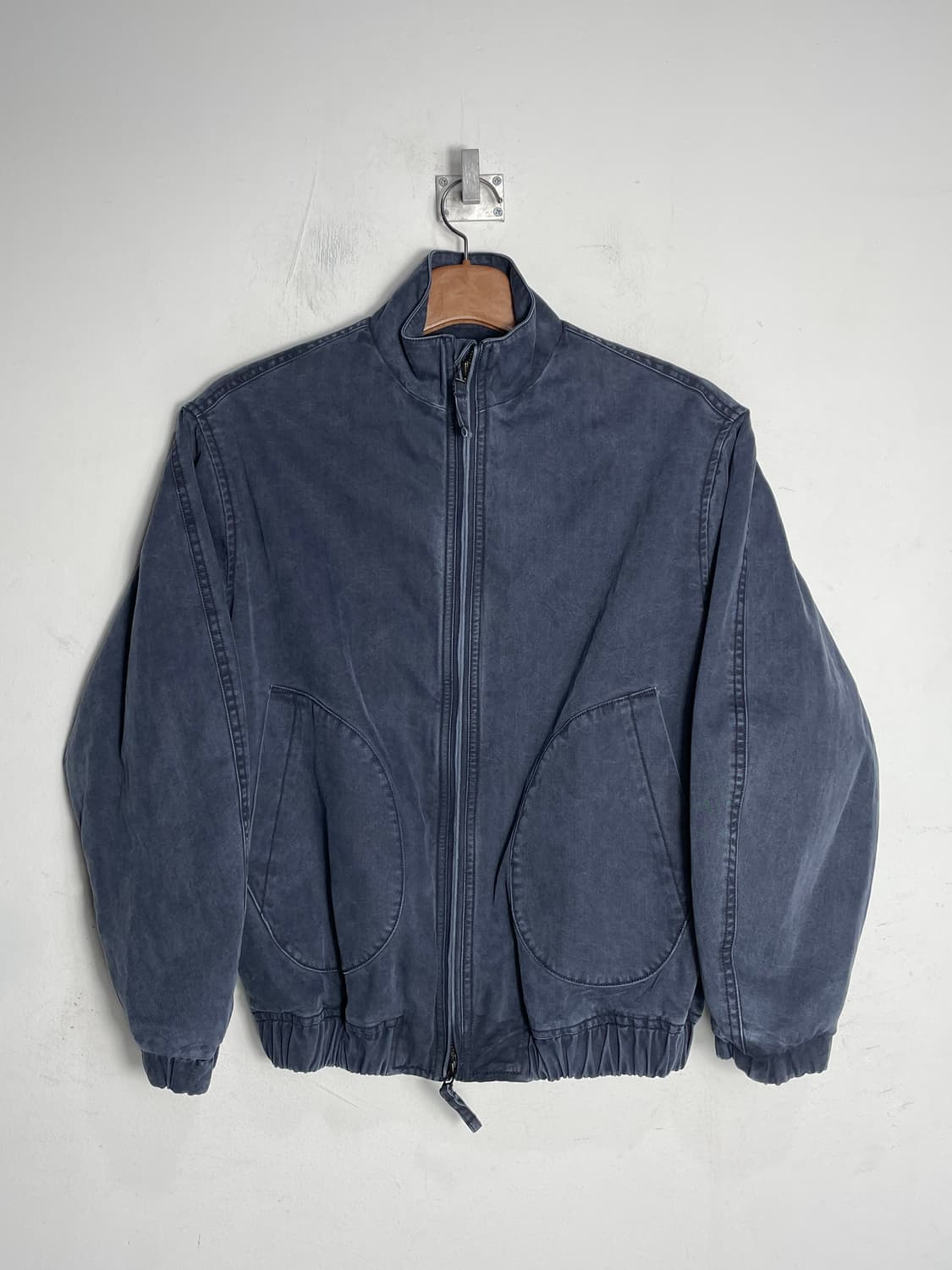 NOTHING WRITTEN 낫띵리튼 워싱 블루종 자켓 상품이미지1