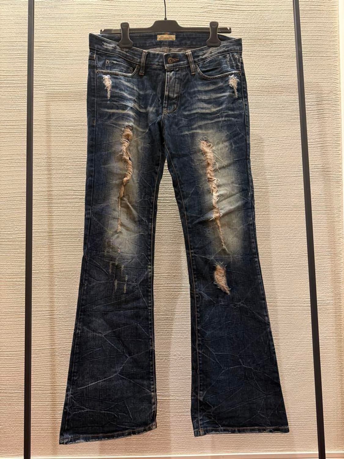 Goa 00s damage denim pants 상품이미지1