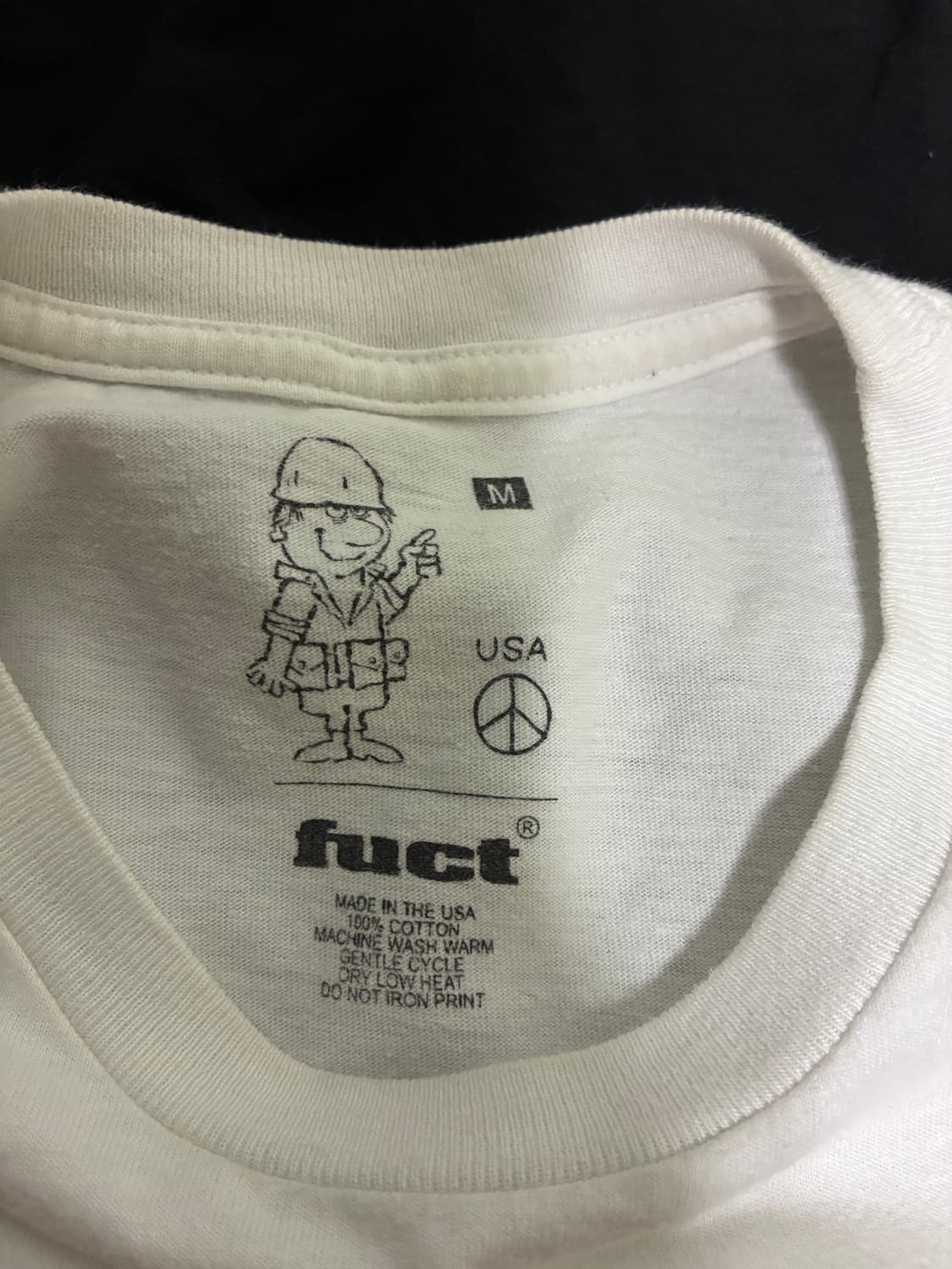 FUCT 혹성탈출 프린팅 로고 made in USA vintage 상품이미지3
