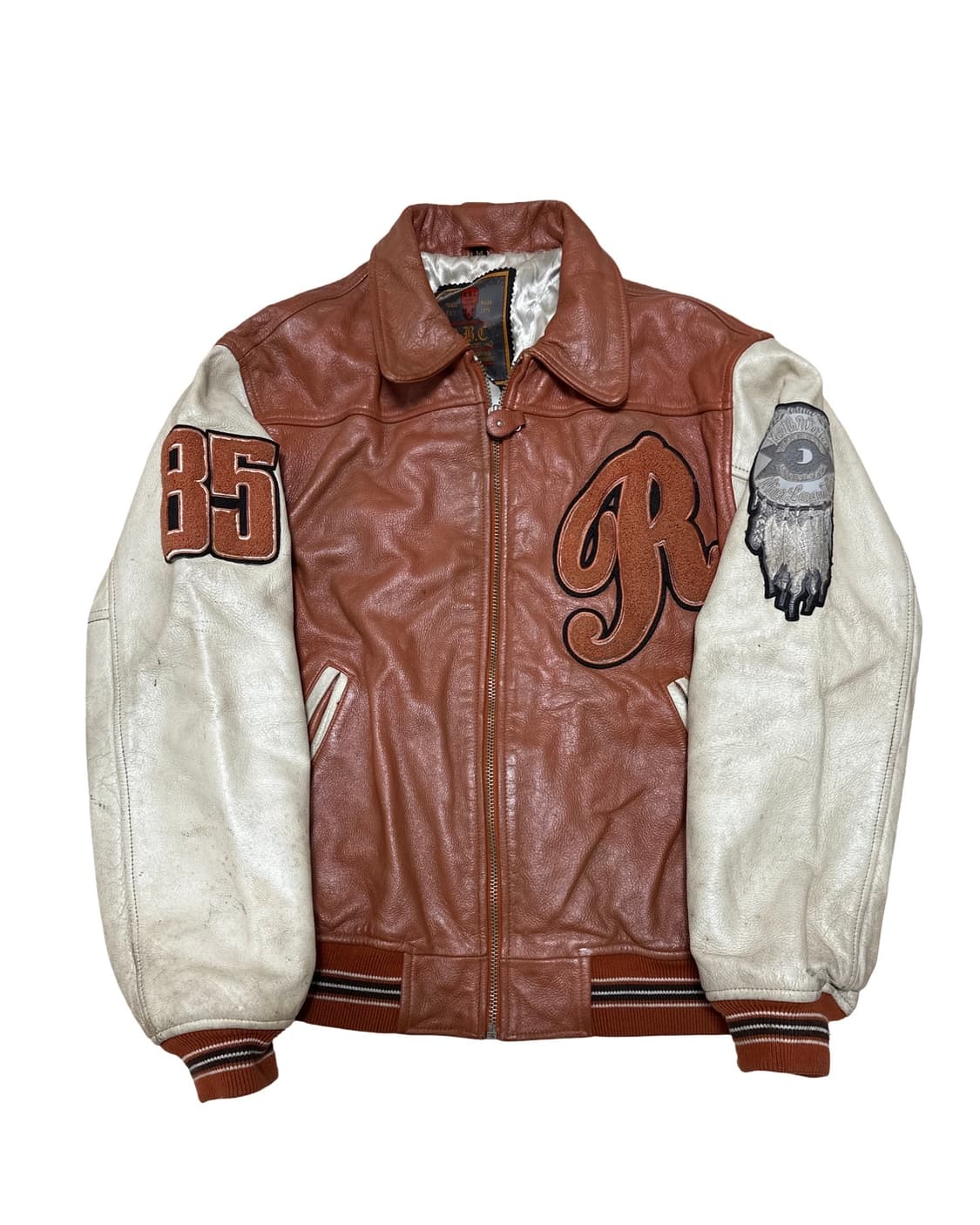 R.B.C 레더 블루종 자켓 상품이미지1