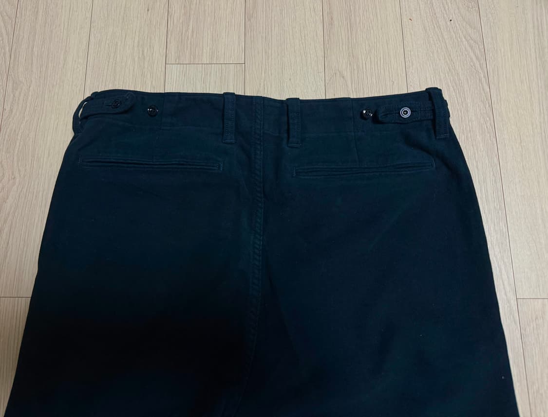 포터리(POTTERY) 코튼 몰스킨 오피서 치노 2 다크 네이비 상품이미지2