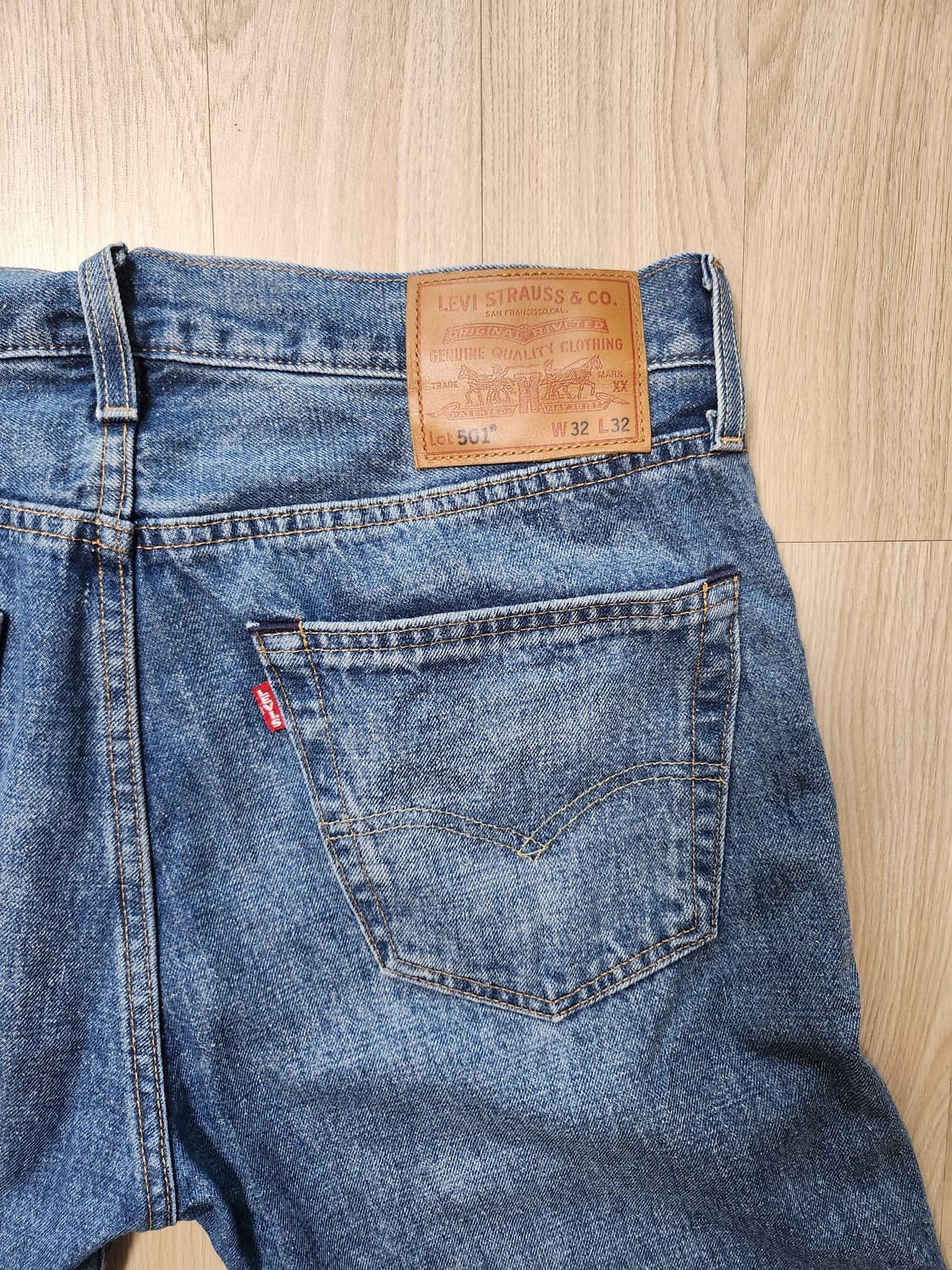 리바이스501 셀비지청바지 (32 상품이미지3
