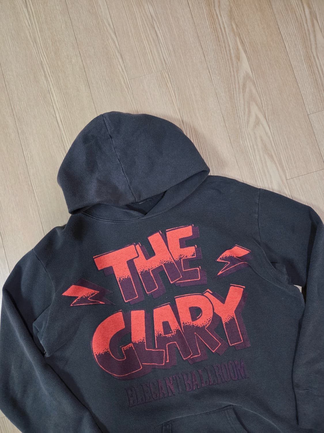 RNA 차콜 그레이 러기드 후드 티셔츠 상품이미지4