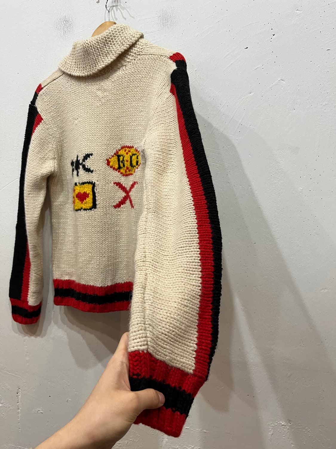 Bethcomb Studio 헤비울 풀오버 코위찬 스웨터 상품이미지5