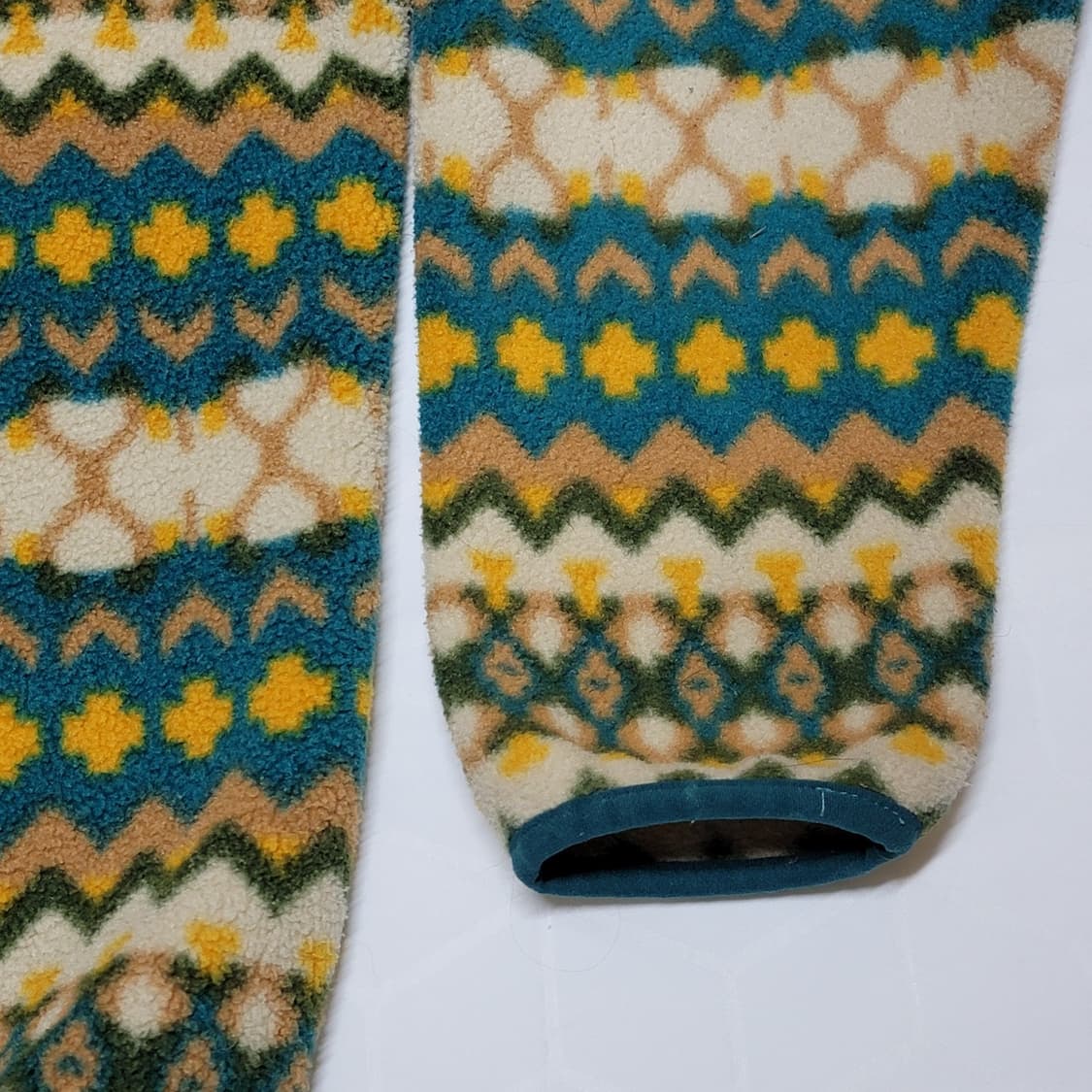 파타고니아 신칠라 스냅-T 그린/옐로우 패턴 상품이미지4