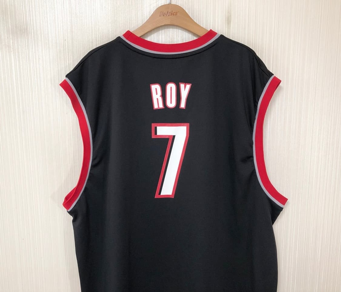 NBA 아디다스 포틀랜드 트레일블레이져스 유니폼 2XL #7 브랜든 로이 상품이미지9