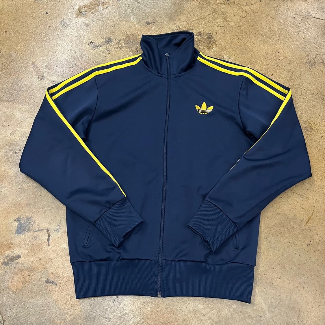 [정품/95] 아디다스 네이비 옐로우 트랙탑 져지 b15 상품이미지2