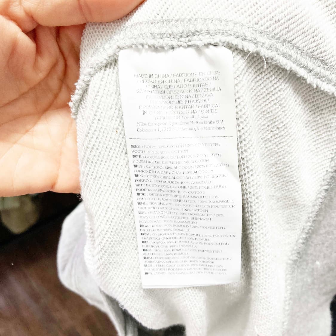 나이키 남성후드집업 그레이 95추천 상품이미지5