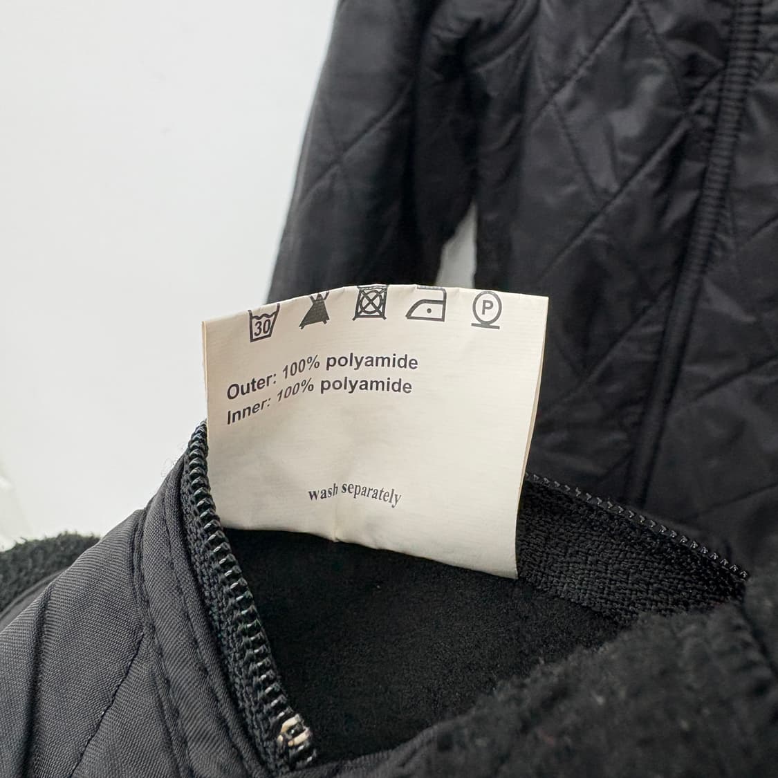 바버 블랙 퀼팅 자켓 남s 상품이미지6