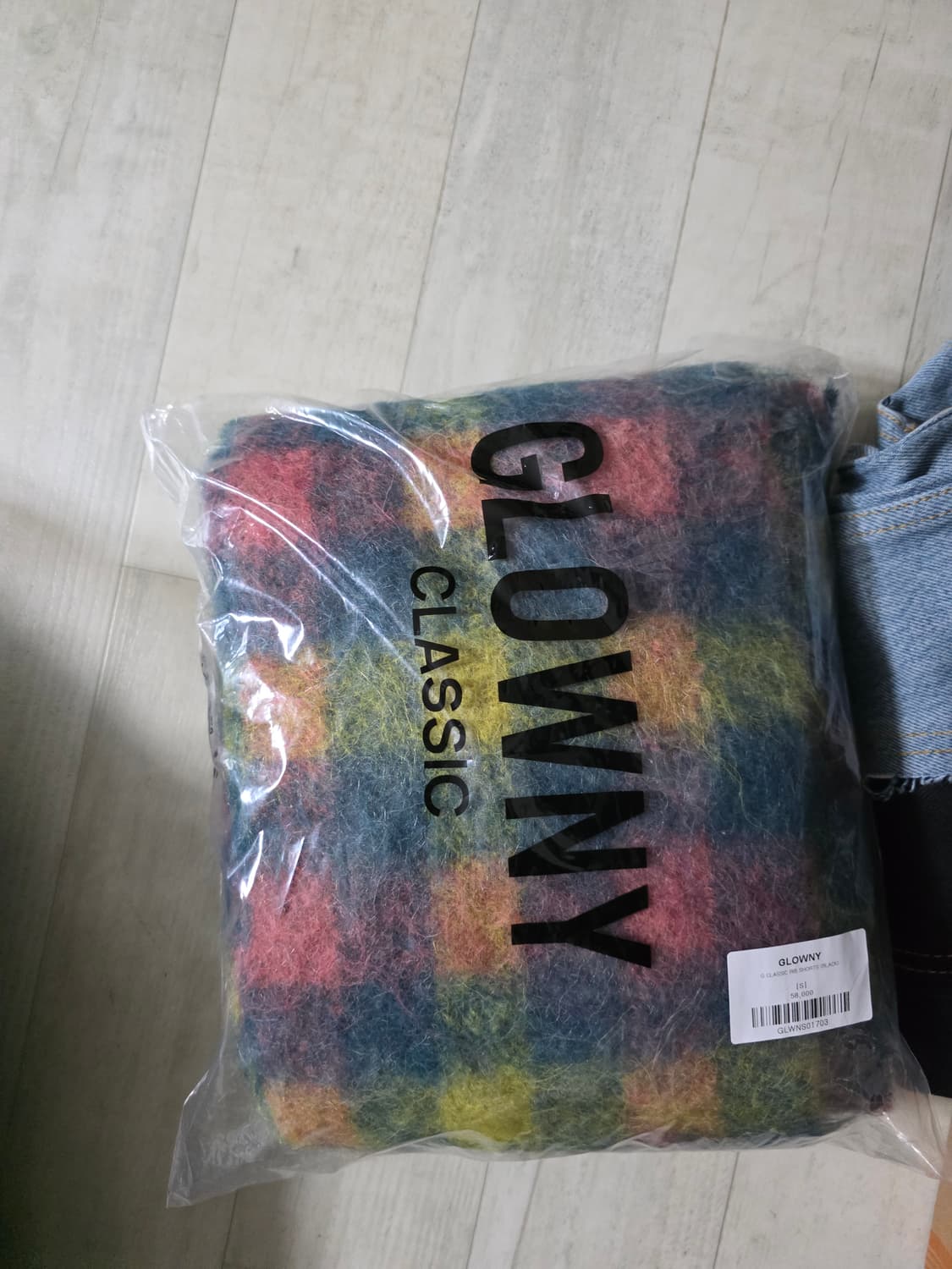 앤더슨벨 베네토 체크 머플러 상품이미지2