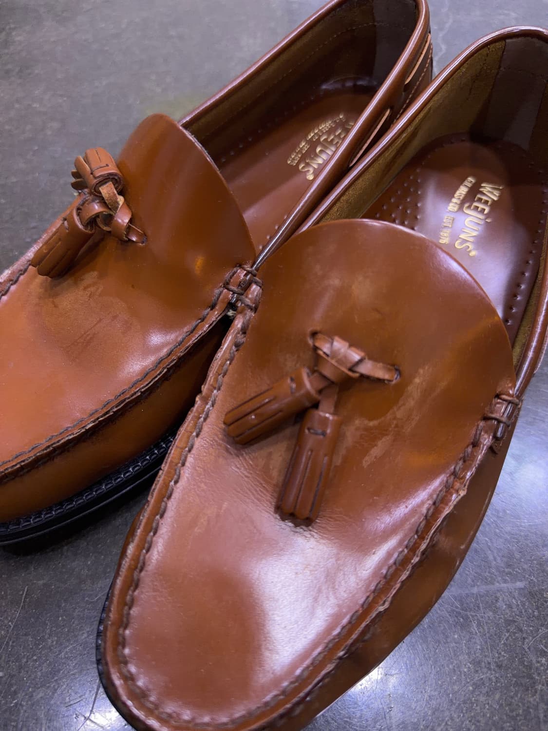 G.H 바스위준 클래식 태슬 로퍼 브라운 260 상품이미지4