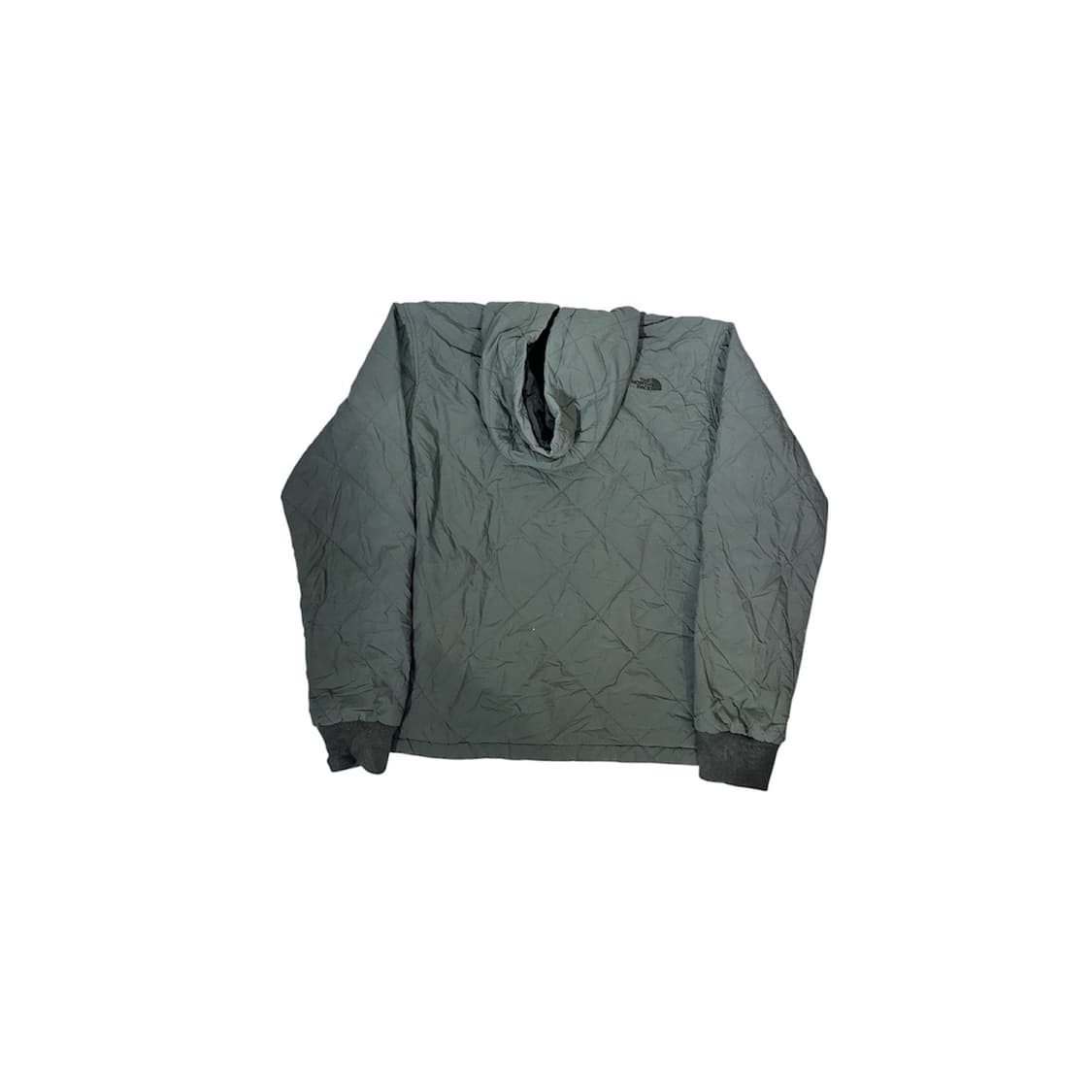 노스페이스 차콜 후드 패딩 자켓 L 상품이미지6