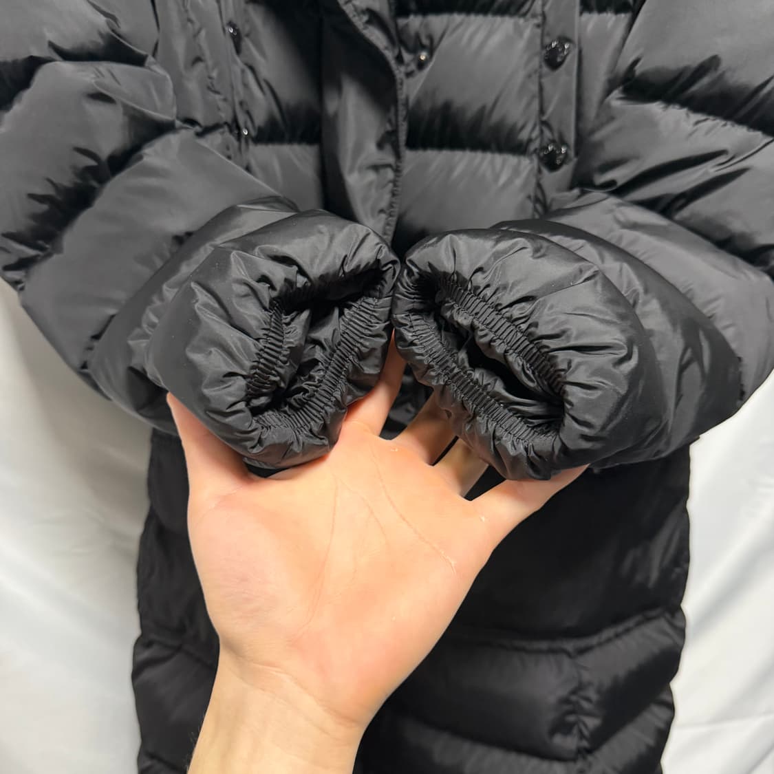 [S급/1] 몽클레어 클로에 여성패딩 블랙 라쿤퍼 풀구성 끌로에 상품이미지8