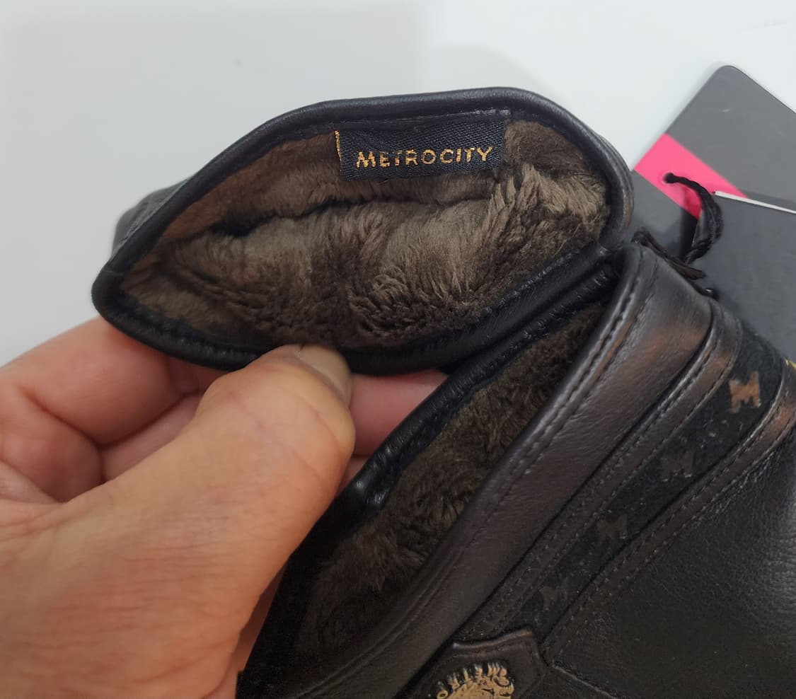 메트로시티 여성 가죽장갑 상품이미지3