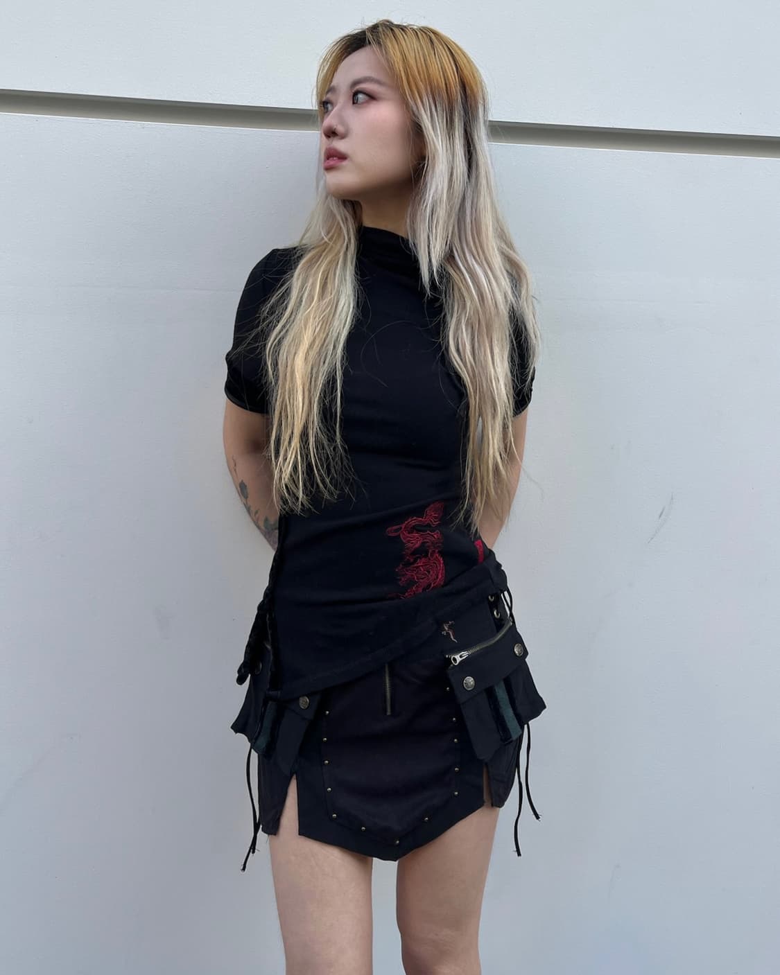 오즈온 오리엔탈 디테일 매쉬탑 상품이미지2