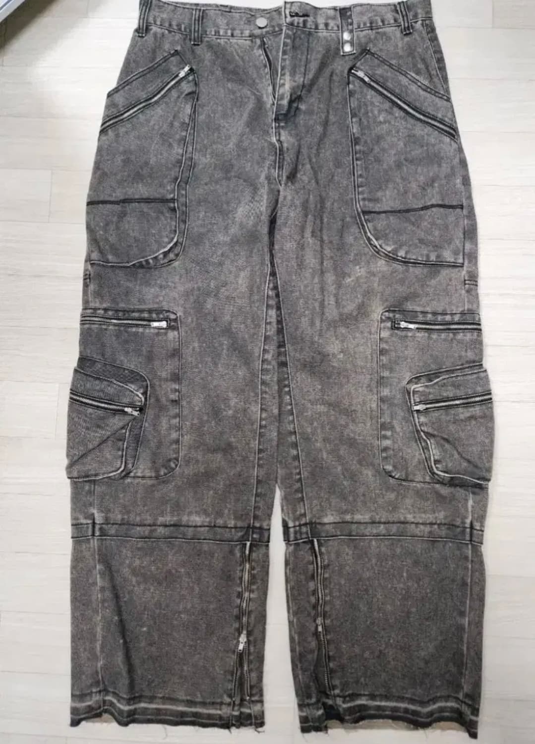 L] 빅유니온 M-Zipper make over pants 상품이미지2