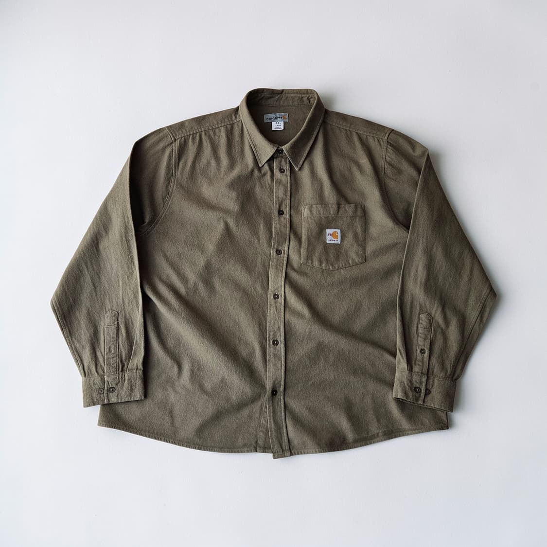 FR칼하트 면 오버핏 긴팔셔츠 XXL 상품이미지1