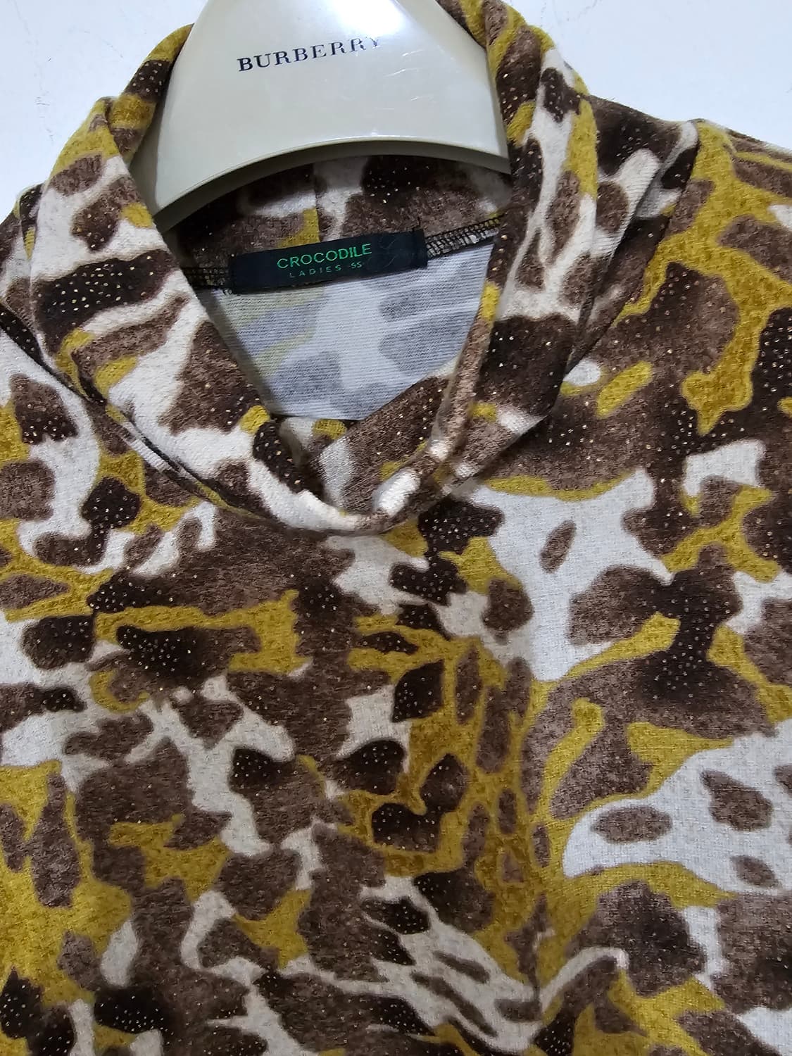 크로커다일 금색글리터 레오파드고급스러운 브라운 95(66) 상품이미지2