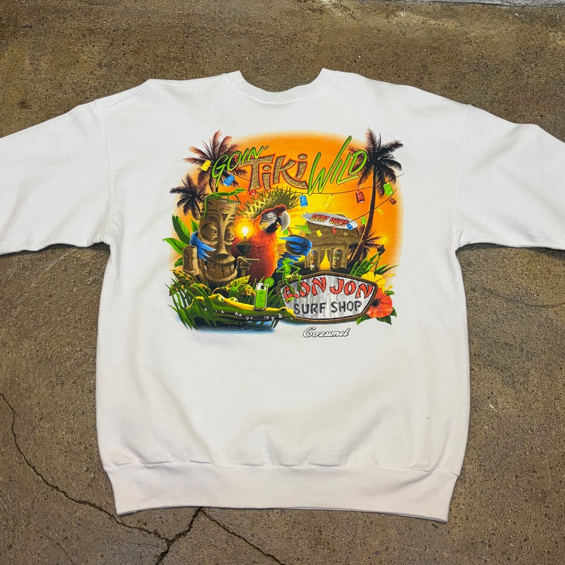 00s USA 론존 RON JON 서퍼샵 맨투맨 상품이미지1