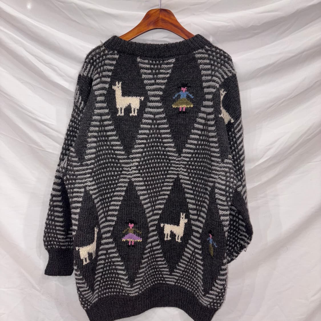 빈티지  알파카 니트 상품이미지3