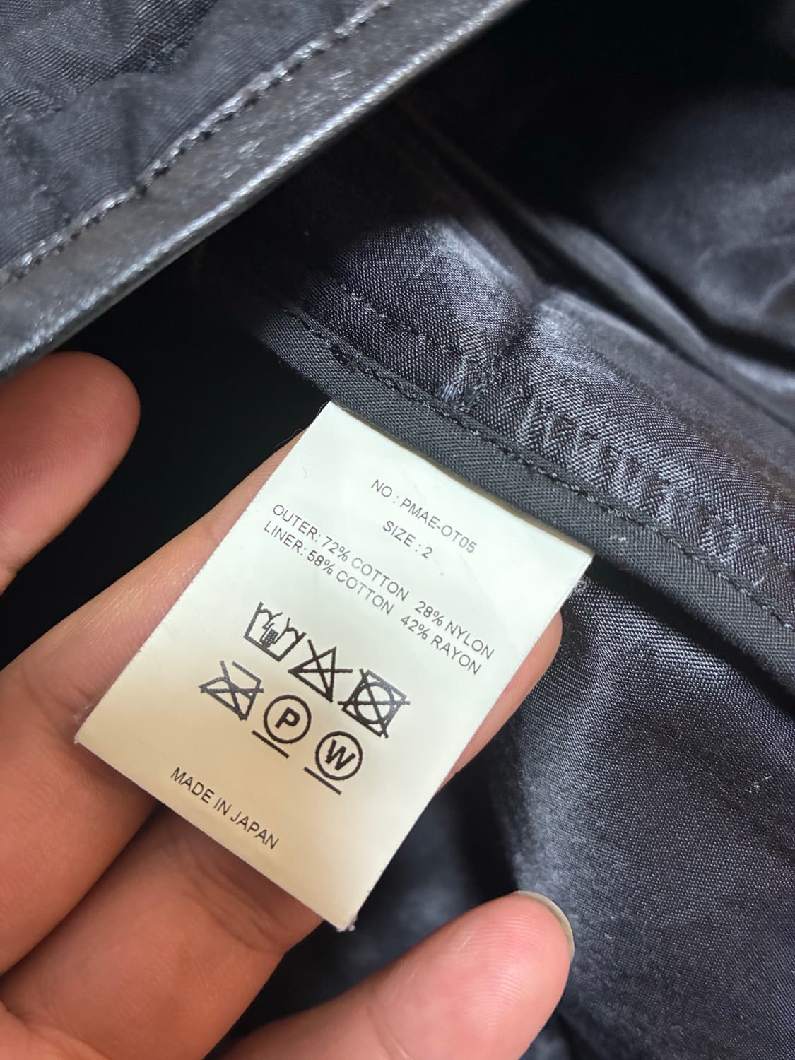 PHIGVEL 피그벨 클래식 퀼킹 노카라 자켓 상품이미지5