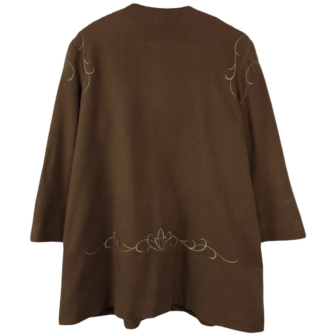 [발렌시아가] 빈티지 자수 오버핏 카라리스 모직 코트 P01556 상품이미지3