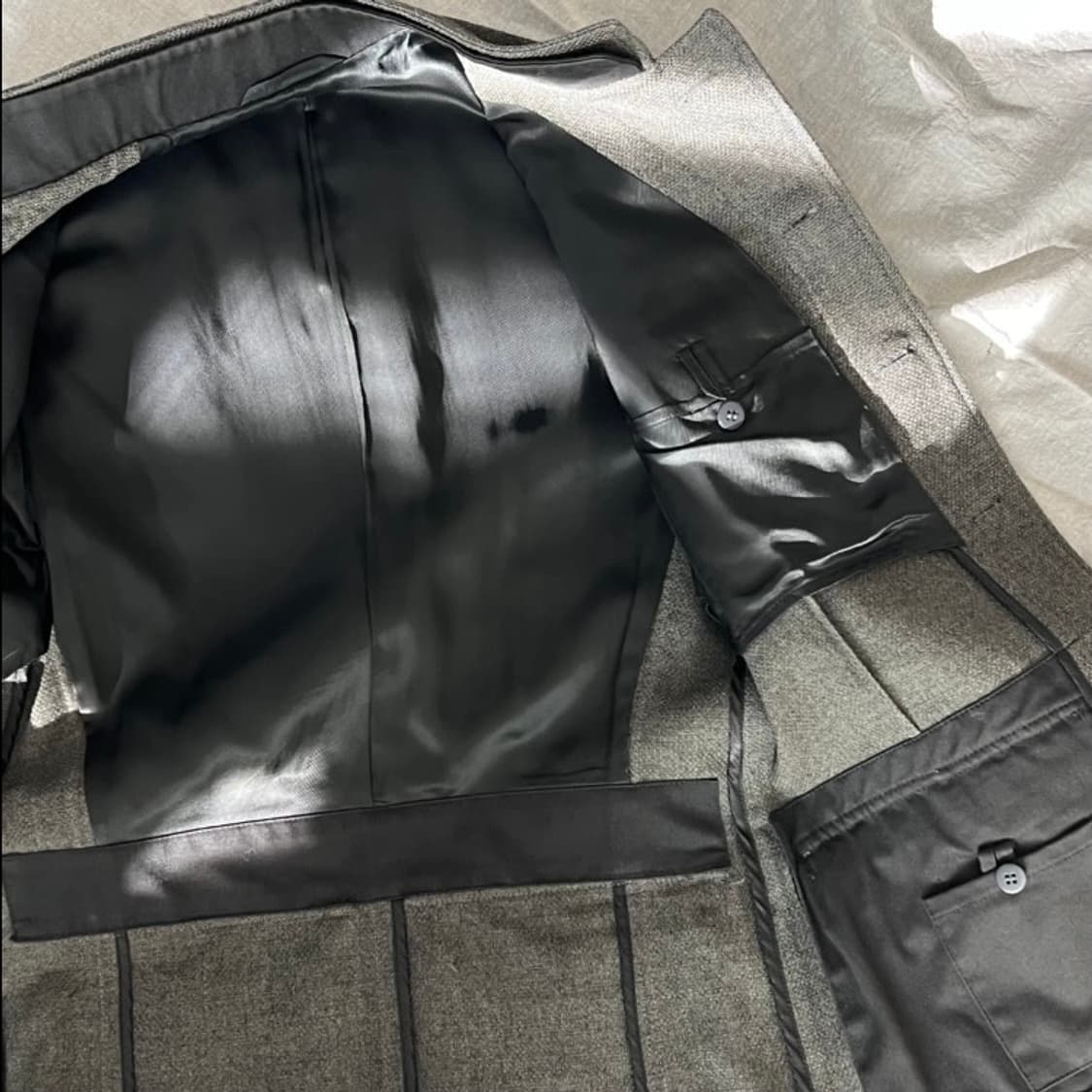 발렌시아가 울 밀리터리 자켓 상품이미지4