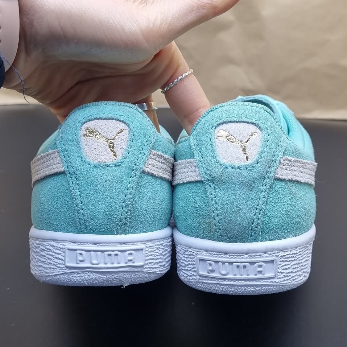 푸마 스웨이드 민트 스니커즈 240 상품이미지4