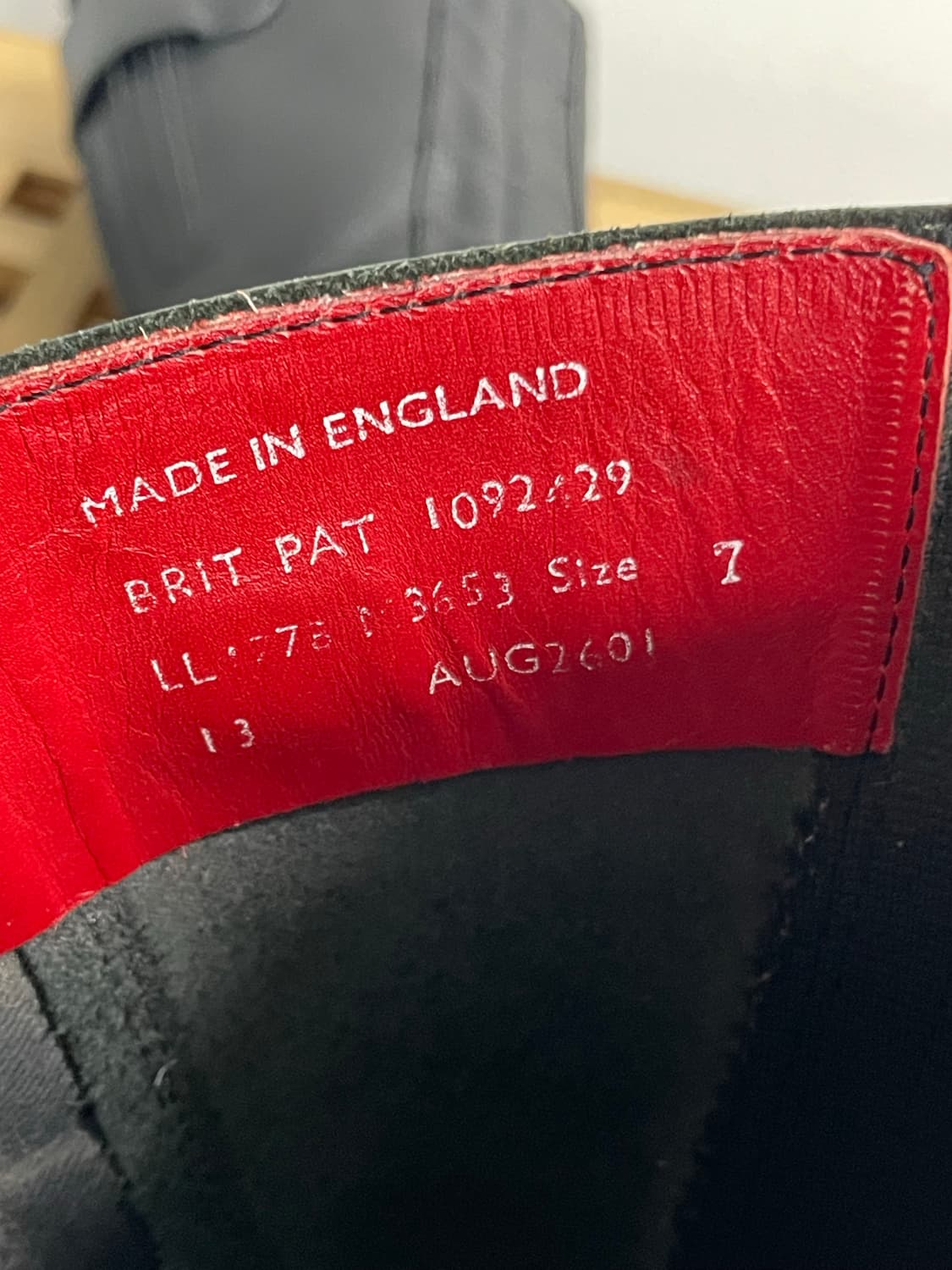 루이스레더 Road Racer 부츠 7사이즈 상품이미지10