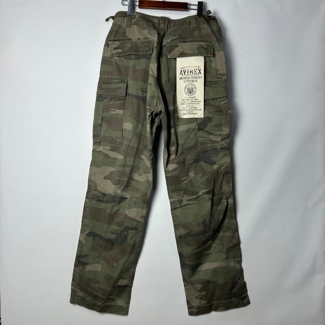 [AVIREX] 아비렉스 밀리터리 카모 멀티포켓 카고팬츠 상품이미지2