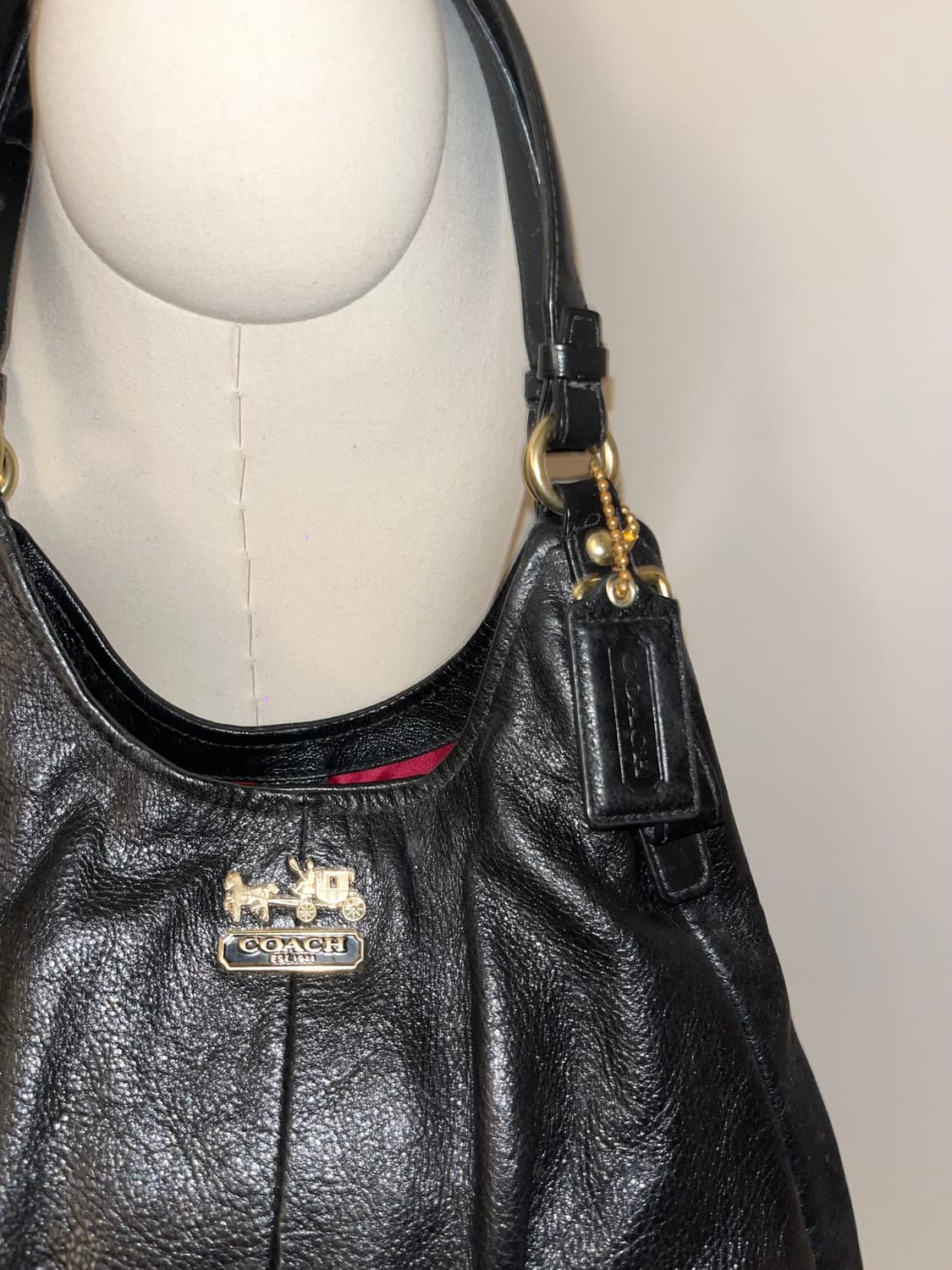 Coach All black  Triangle bag 상품이미지6